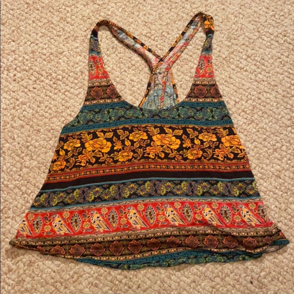 Patterned tank top